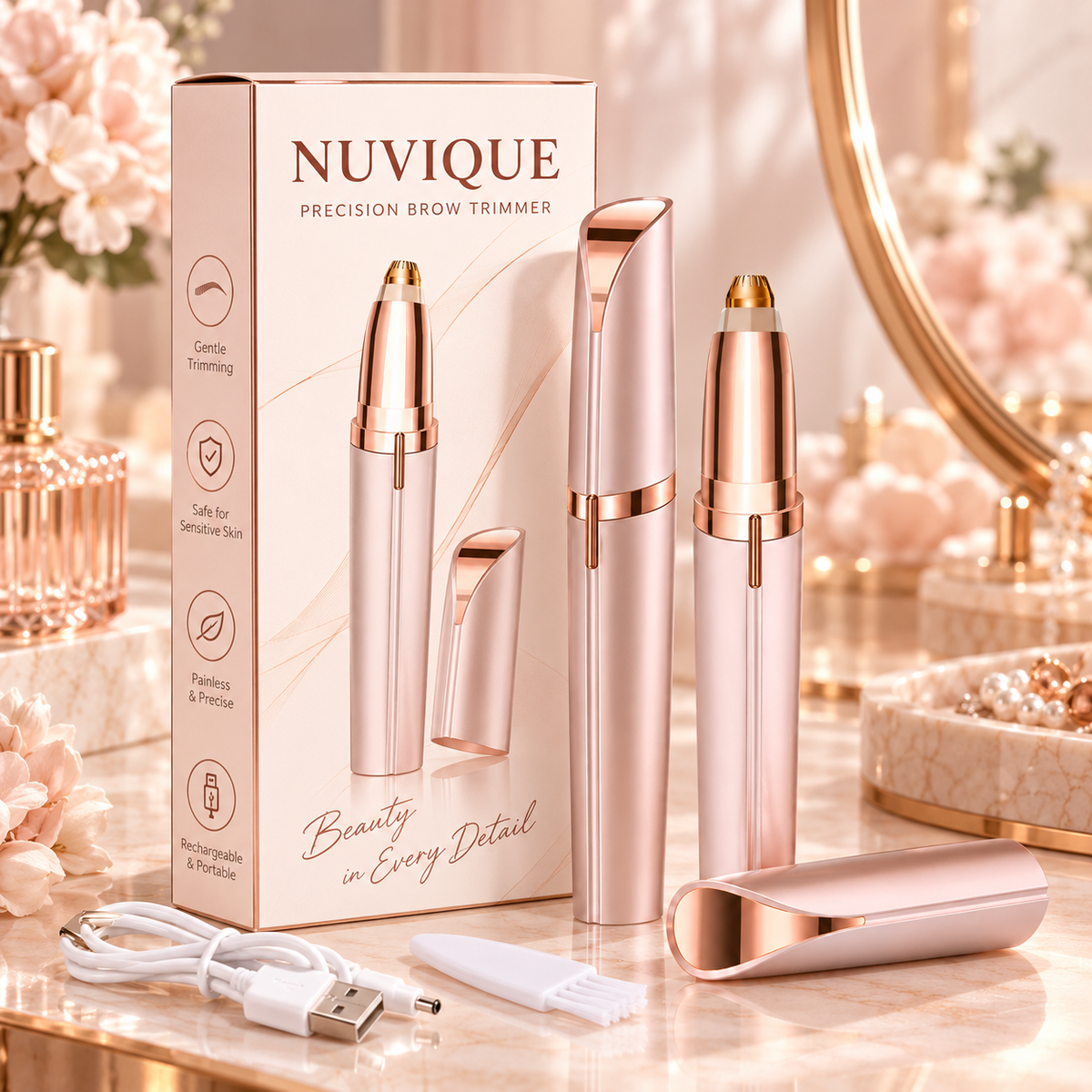 Browlisse Precision Electric Eyebrow Trimmer