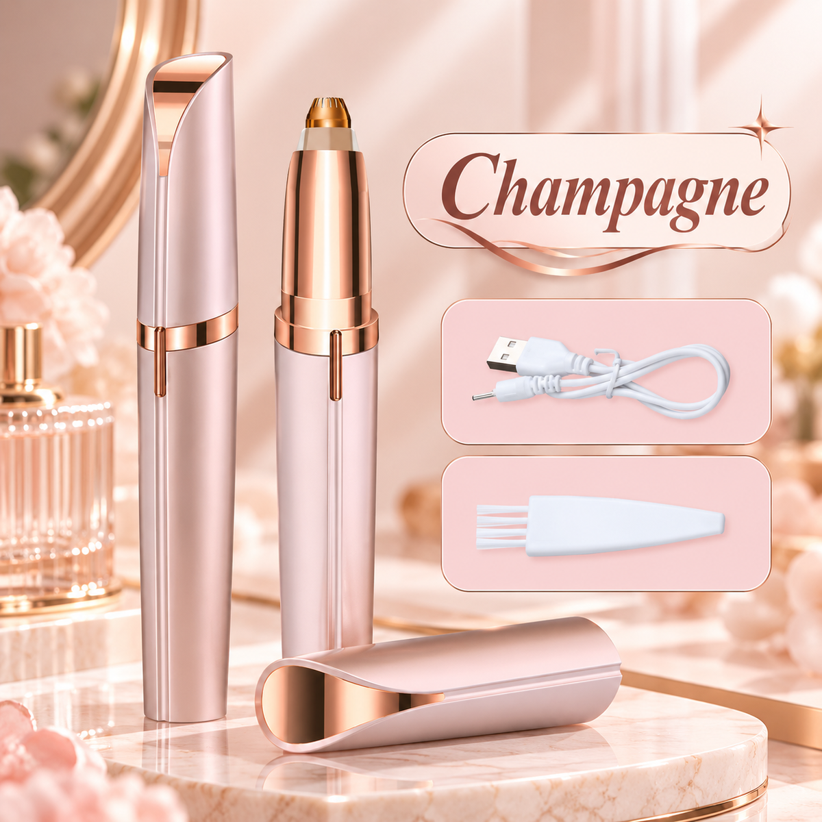 Browlisse Precision Electric Eyebrow Trimmer