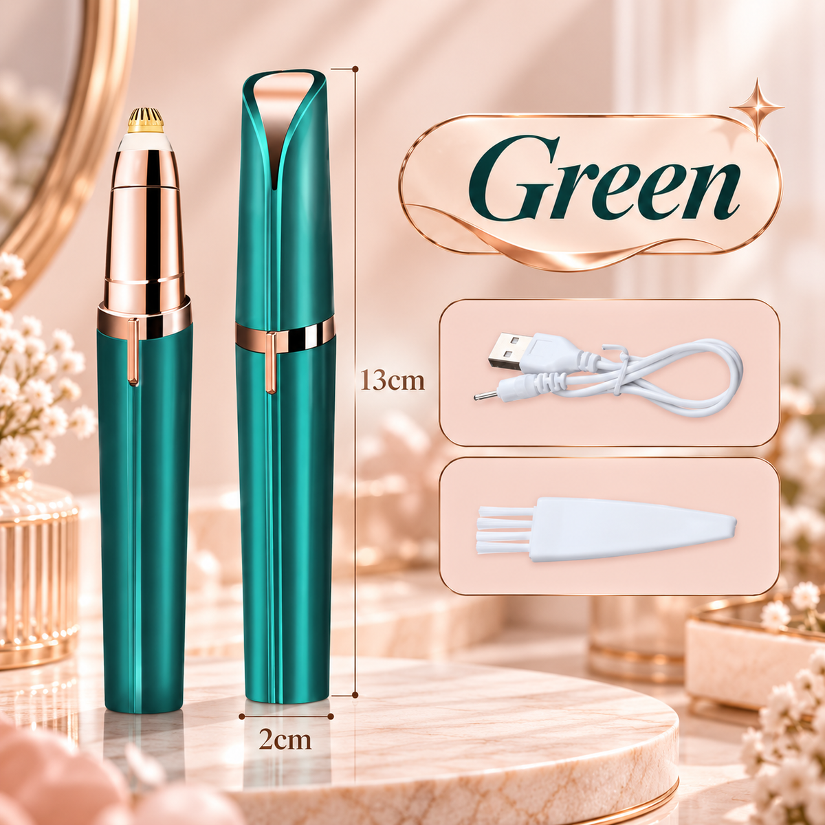 Browlisse Precision Electric Eyebrow Trimmer